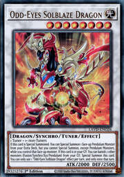 Odd-Eyes Solblaze Dragon