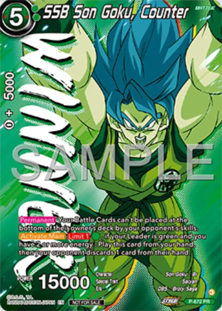 SSB Son Goku, Counter