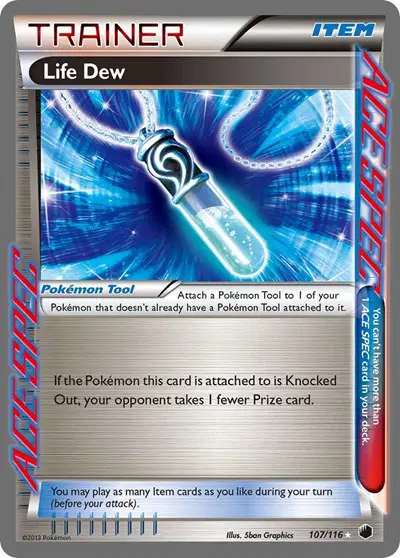 Auction card for Life Dew