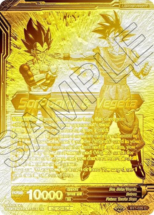 Son Goku & Vegeta // SSB Vegito, Energy Eruption