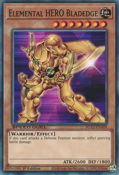 Elemental HERO Bladedge