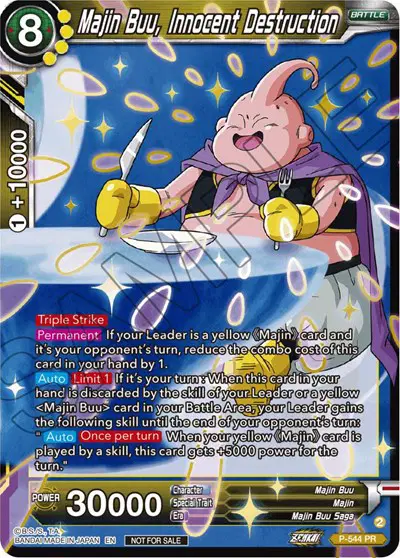 Majin Buu, Innocent Destruction