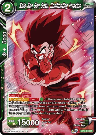 Son Goku, Confronting Invasion
