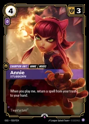 Annie - Stubborn