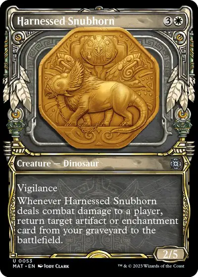 Harnessed Snubhorn