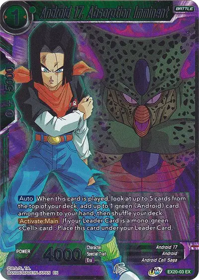 Android 17, Absorption Imminent