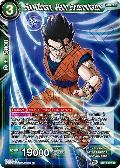 Son Gohan, Majin Exterminator