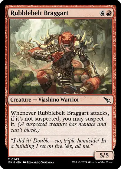 Rubblebelt Braggart