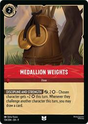 Medallion Weights