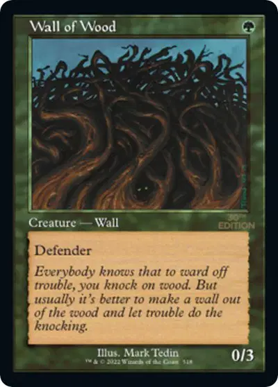 Wall of Wood