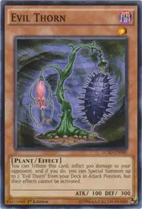 Auction card for Evil Thorn