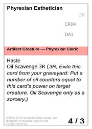 Phyrexian Esthetician