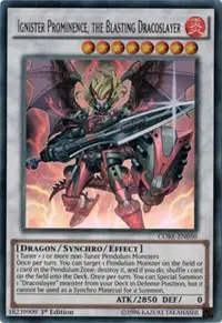 Ignister Prominence, the Blasting Dracoslayer
