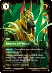 Decree of Focus
