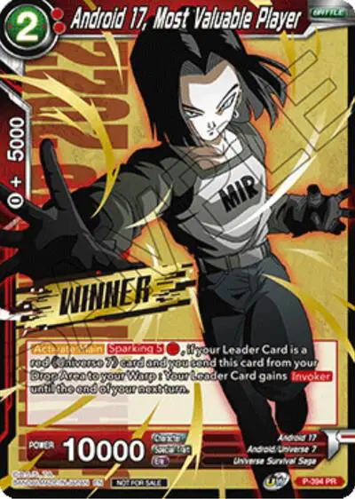Android 17, Most Valuable Player