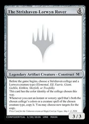 The Strixhaven-Lorwyn Rover