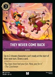 They Never Come Back