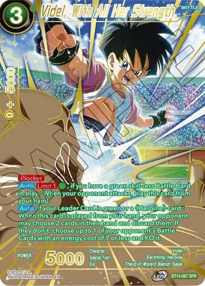 Videl, With All Her Strength