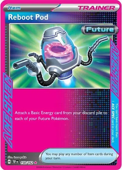 Auction card for Reboot Pod