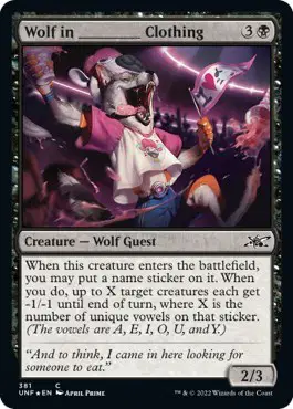 Wolf in ________ Clothing