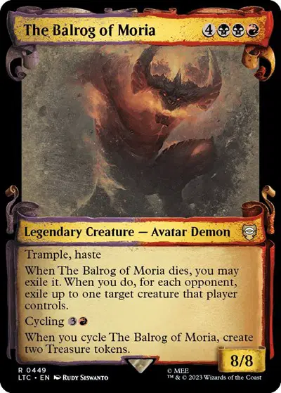 The Balrog of Moria