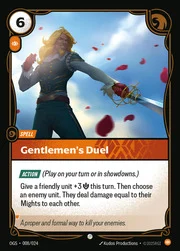 Gentlemen's Duel