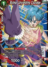 Bulma, Unyielding Courage