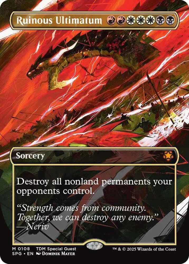 Ruinous Ultimatum