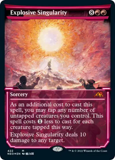 Explosive Singularity