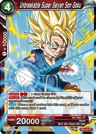 Unbreakable Super Saiyan Son Goku