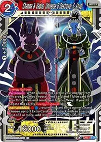Champa & Vados, Universe 6 Destroyer & Angel