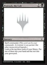 Ransack, the Lab