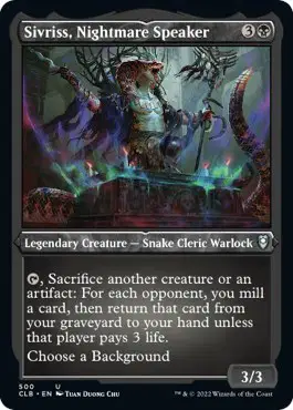 Sivriss, Nightmare Speaker