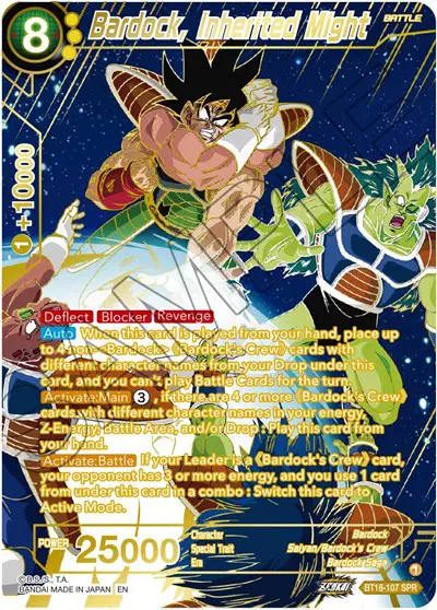 Bardock, Inherited Might