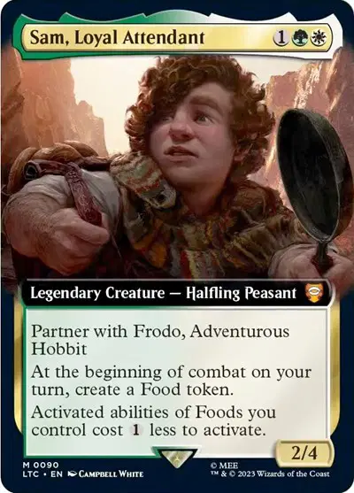 Sam, Loyal Attendant