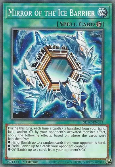 Mirror of the Ice Barrier