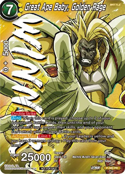 Great Ape Baby, Golden Rage
