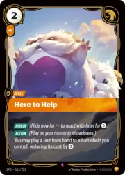 Here to Help