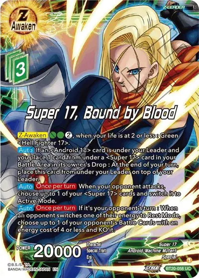 Super 17, Bound by Blood