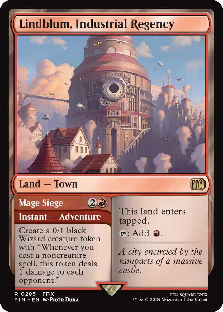 Lindblum, Industrial Regency // Mage Siege