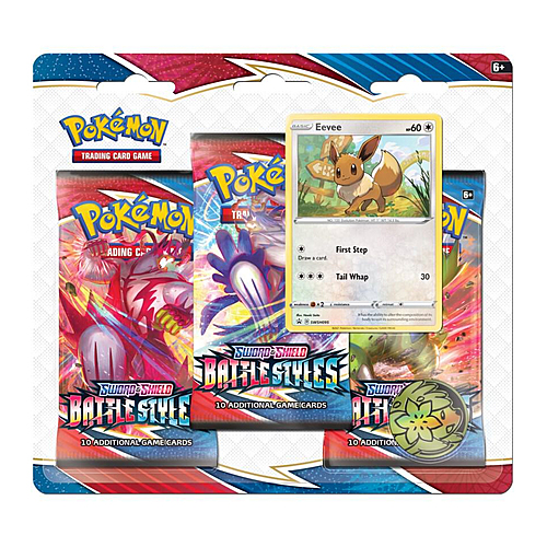 Battle Styles: Eevee 3-Pack Blister