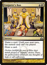 Conjurer's Ban