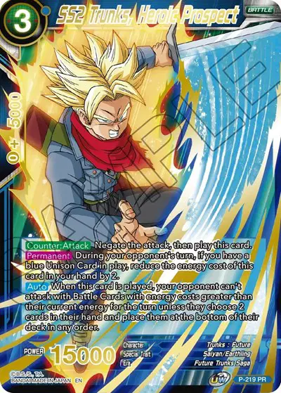 SS2 Trunks, Heroic Prospect