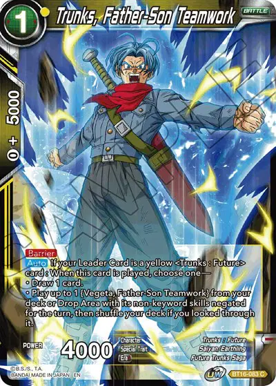 Trunks, Father-Son Teamwork