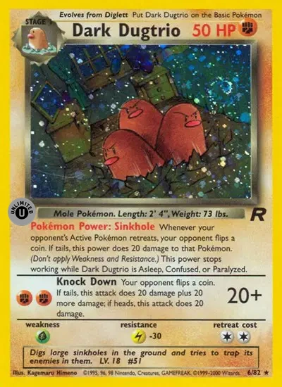 Dark Dugtrio