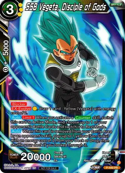 SSB Vegeta, Disciple of Gods