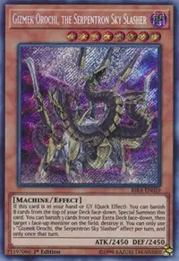 Gizmek Orochi, the Serpentron Sky Slasher
