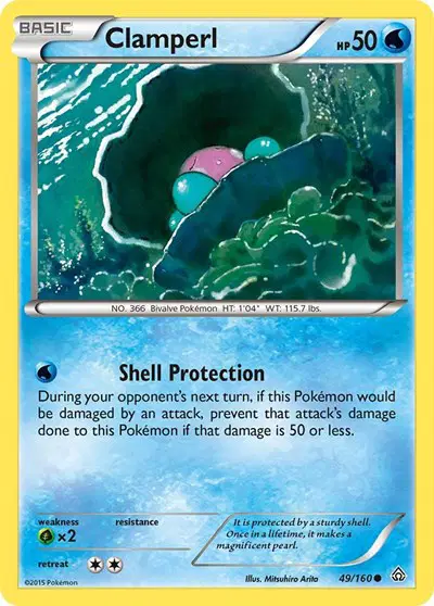 Auction card for Clamperl