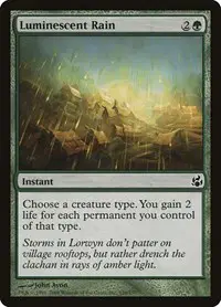 Luminescent Rain