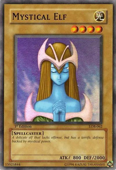 Auction card for Mystical Elf